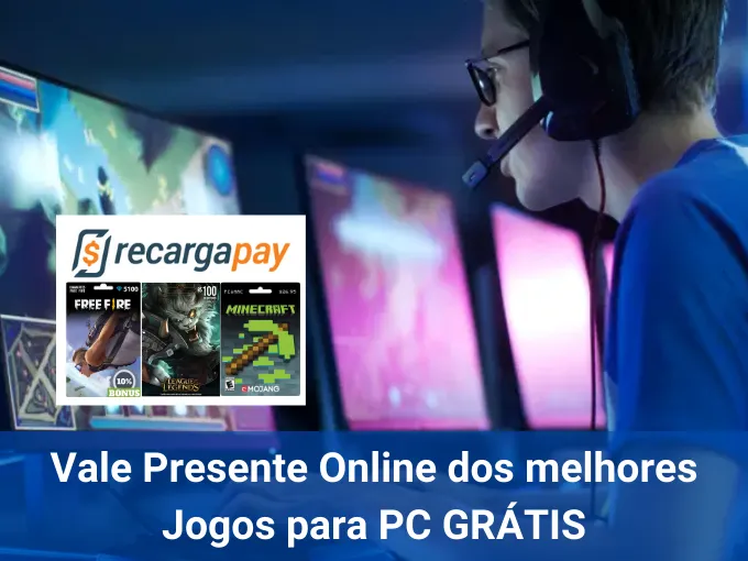 Como obter Vale Presente online para jogos PC