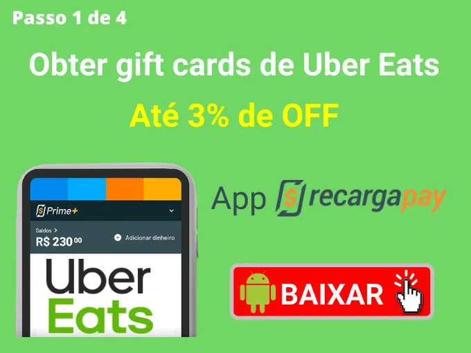 Passo 1 de 4 para Obter gift cards de Uber Eats (2)