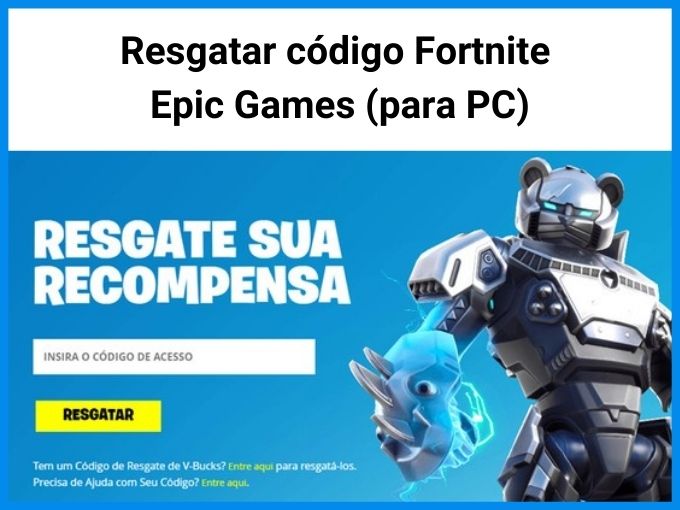 Códigos de Gift cards Fortnite válidos 2022 - Até 6000 V-bucks + Bônus