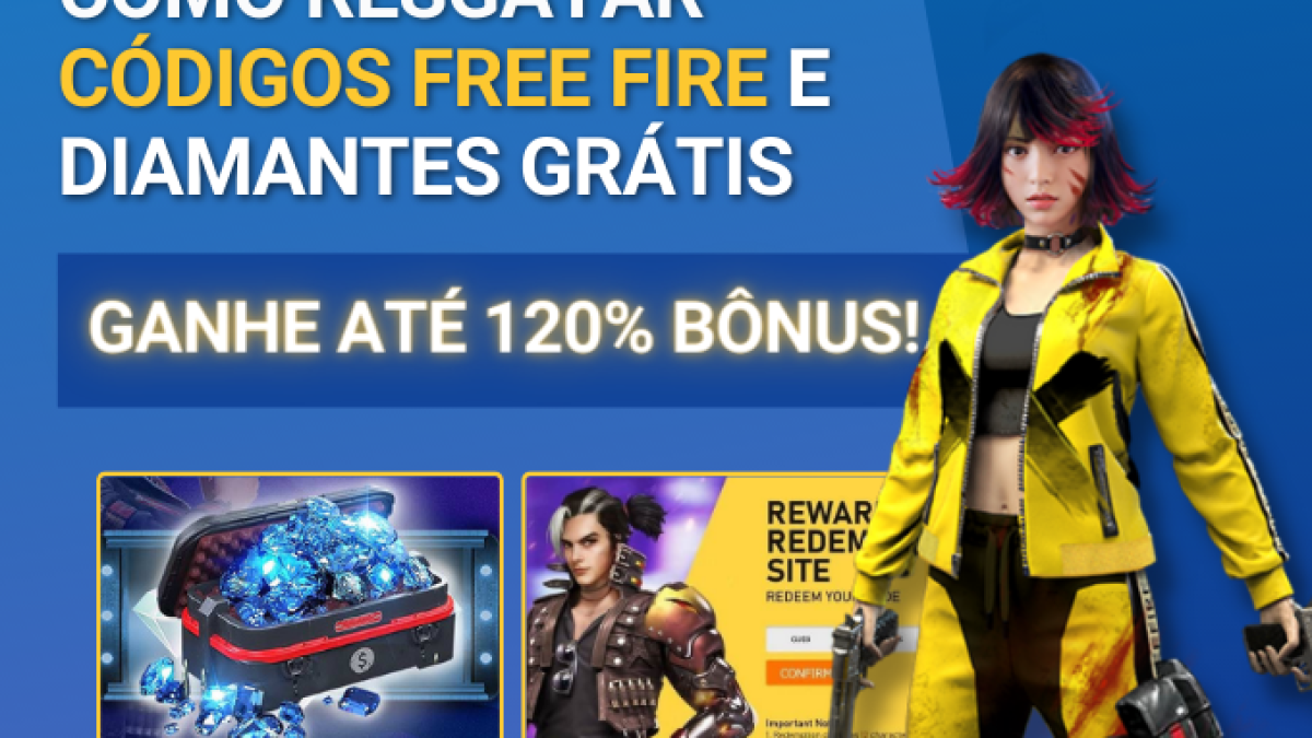 Codiguin FF: Resgate códigos Free Fire e ganhe diamantes e emotes