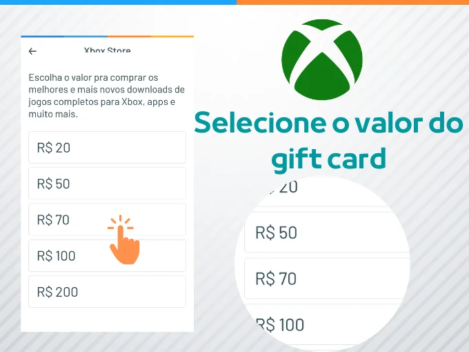 Compre agora o Cartão pré-pago XBOX Live Brasil R$100 para XBOX 360, XBOX  One e XBOX Series X/S.