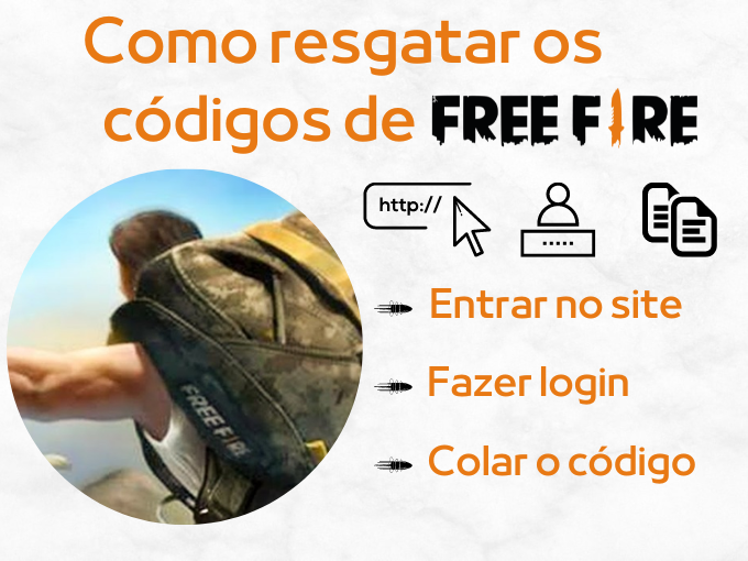 Como resgatar os códigos de Free Fire?