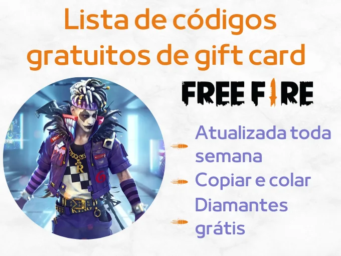 Código Free Fire 2022: CODIGUIN FF ativos para resgatar (Novembro