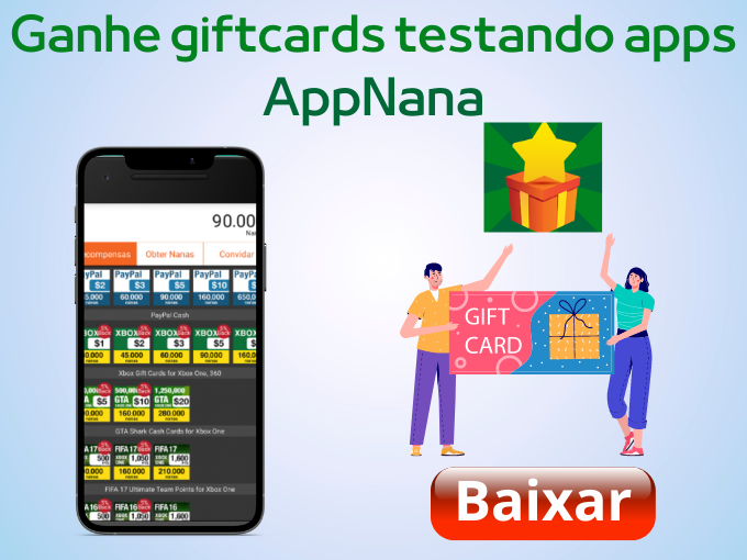 Obter codigos de gift card validos 2022 ⇰ Grátis: saiba como!